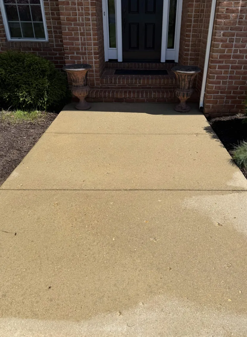 Concrete Washing after