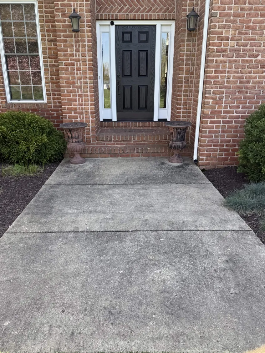 Concrete Washing before