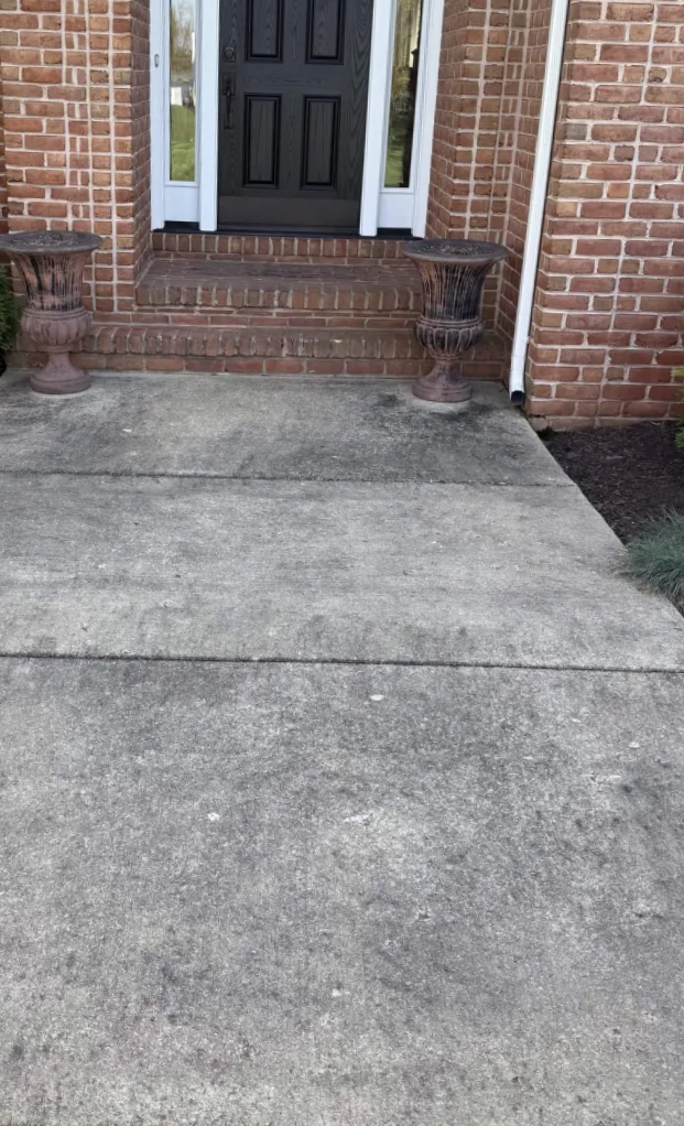 Concrete Washing before