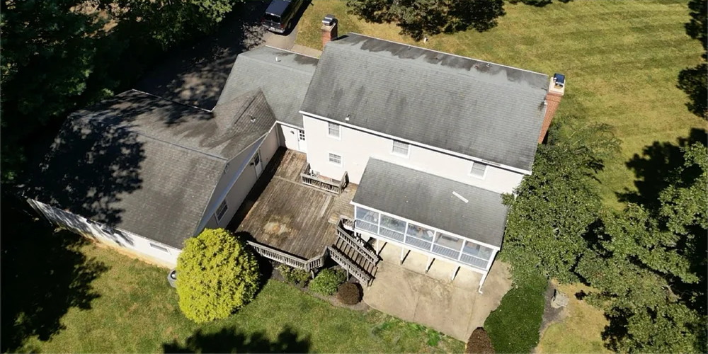 Roof Washing before